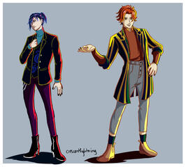 Sylvix Big Bang - Model AU Outfits Sylvix Big Bang - Model AU Outfits