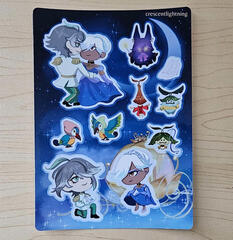 Enchanted Tales Sticker Sheet Enchanted Tales Sticker Sheet